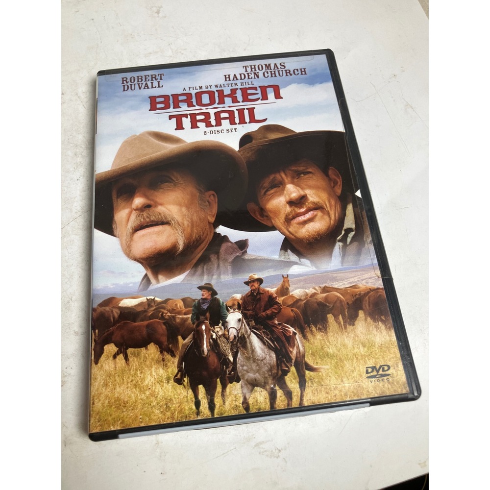 Broken Trail 2-Disc Set DVD Robert‎ Duvall Thomas Haden Church Western Movie
